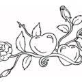 For kids & adults you can print rose or color online. Rose And Heart Coloring Pages Roses Hearts Banners Tattoo Printable 2021 5128 Coloring4free Coloring4free Com