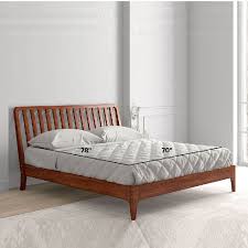 wooden bed without storage get