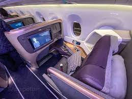 singapore airlines a350 business cl