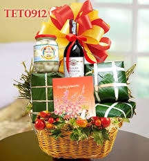 tet traditional gift basket