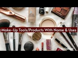 makeup kit s name list for