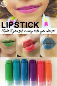 make lipstick with crayons for kids