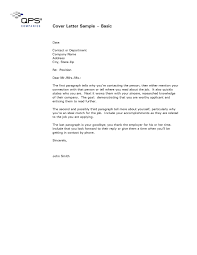 Quick Cover Letter Template Resume Cover Letter Template
