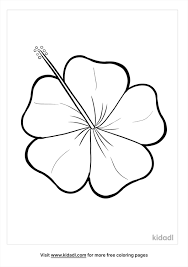 This art was drawn with beginner coloring artists in mind, but is intricate enough for advanced coloring artists as well. Hibiscus Coloring Pages Free Flowers Coloring Pages Kidadl