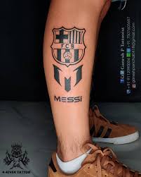 Beginnings 2015 · messi got a full sleeve tattoo on his right arm. Messi Tattoo Photos