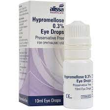 hypromellose 0 3 preservative free eye