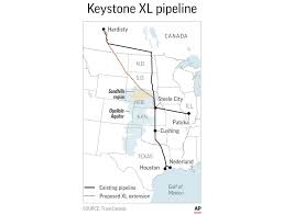 The keystone xl is a proposed pipeline extending nearly 2,000 kilometres from hardisty, alberta to steele city, nebraska. President Trump Issues New Permit For Keystone Xl Pipeline Construction Abc News