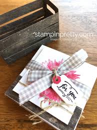 New Wow Video For My Mini Card Gift Stampin Pretty