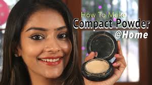 natural compact powder homemade compact