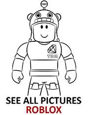 roblox character coloring page doors