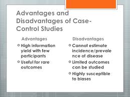 Affordable Price   case control study design advantages SlideShare