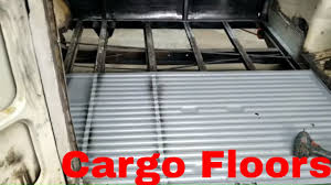 vw bus cargo floors left side install