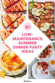 summer dinner party ideas