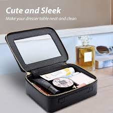 clear makeup bag organizer portable