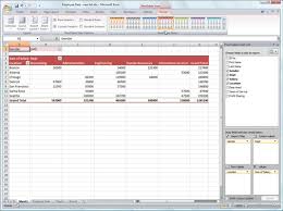 formatting a pivot table in excel 2007