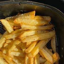 air fryer salt and vinegar fries for