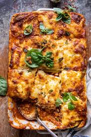 y zucchini ricotta lasagna with