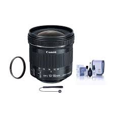 Canon Ef S 10 18mm F 4 5 5 6 Is Stm Lens Bundle With 67mm Uv Filter Cleaning Kit Capleash Ii