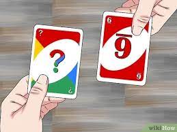 Red, blue, green, yellow, black, and white or blank cards. 3 Ways To Play Uno Wikihow