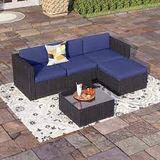 Phi Villa Dark Brown Rattan Wicker 4