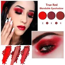 eye shadow black red eyeshadow palette