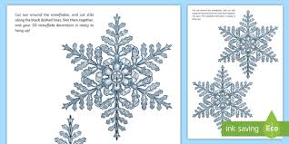 Polish your personal project or design with these snowflake transparent png. Christmas Paper Template 3d Snowflake Template