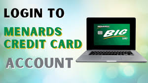 how to login to menards credit card