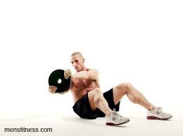 As you get stronger, hold a light weight (medicine ball) in your. How To Do Russian Twists Correctly Men S Journal