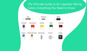 ac capacitor wiring colors