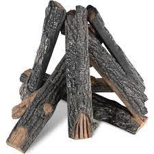 Oak Logs Gas Fireplace Ceramic Logs