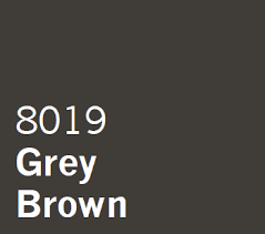 Grey Brown Ral 8019 In 2019 Grey Colour Chart Ral Colours