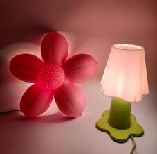 Vintage Ikea Smila Flower Wall Lamp