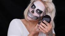 marvelous skull transformation makeup