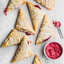 raspberry turnovers phyllo dough