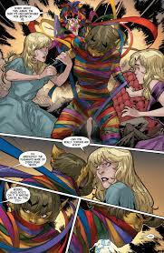 Marvel Heroes in Peril — Auran the Inhuman is bound and gagged - Uncanny...