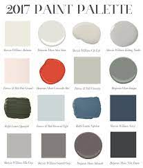 My Favorite Paint Colors For 2017