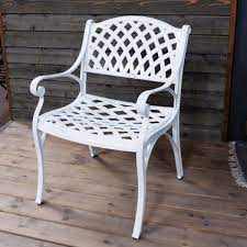 Kate Self Assembly Metal Garden Chair