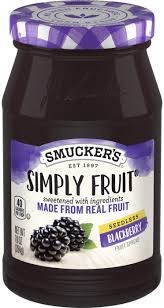 The blackberry fruit is an aggregate fruit that is composed of many smaller fruits called drupes. Smucker S Simply Fruit Seedless Blackberry Spreadable Fruit 10 Oz