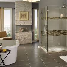 Stacked Stone In The Bathroom