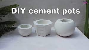 diy planter diy cement pot