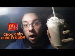 mcdonalds chocolate chip iced frappé