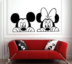 Mickey Minnie Mouse Wall Stickers