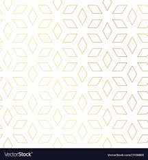 Diamond Shape Golden Pattern Background