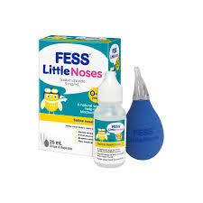 1 or 2 drops in each nostril as required, or as directed by your doctor. Fess Little Noses Drops Fess