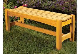 Free Garden Bench Woodworking Plan Wood