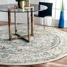color palette circular rugs