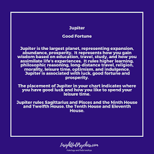 Jupiter Meaning And Influence In Astrology