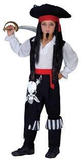 boys pirate captain blackheart costume