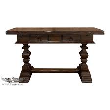 Rustic Flip Top Sofa Table Dining Table