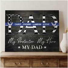 air force gift for dad personalized